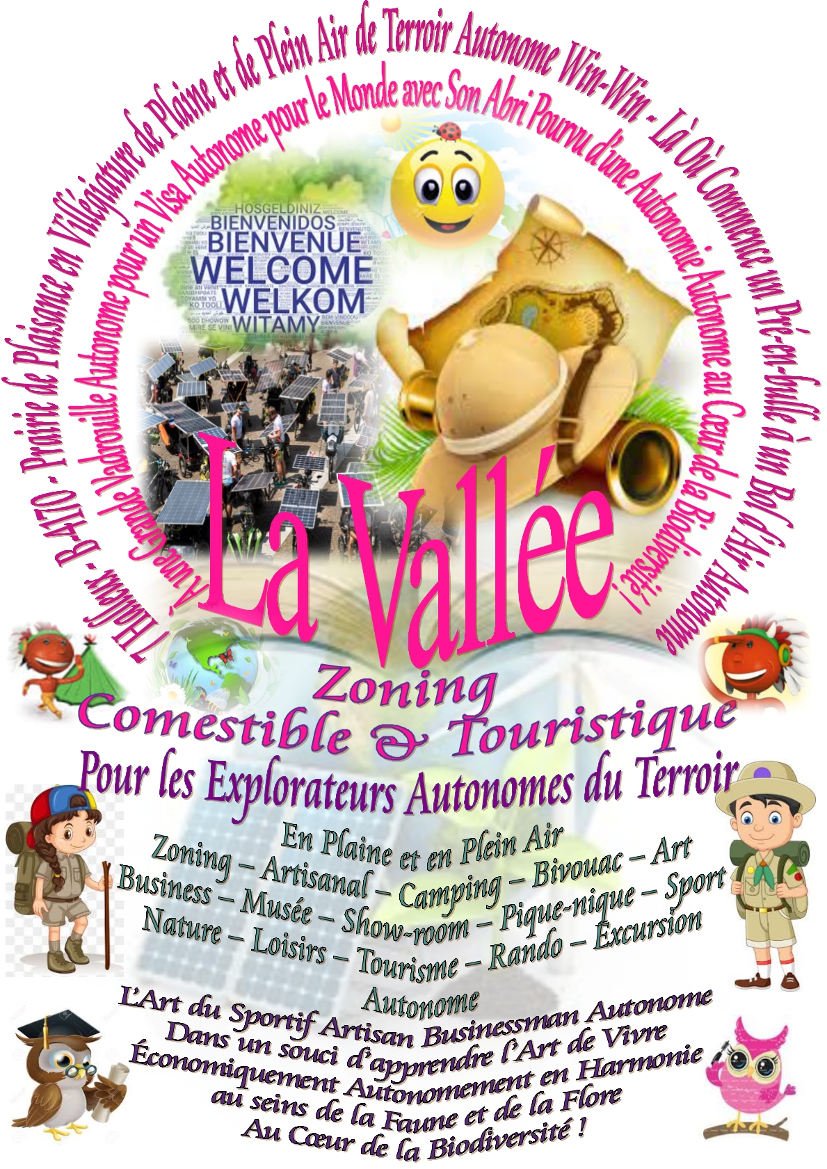 "La Vallée" Prairie de Plaisance en Villégiature de Terroir Autonome !
